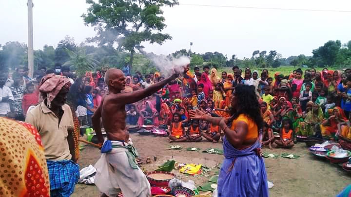 गाउँलेले कोरोना भगाउन पशुबली दिए, अगुवा भन्छन्– अन्धविश्वास